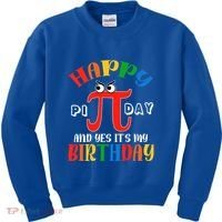 Happy Pi Day March 14th Birthday Funny Great Gift Kids Sweatshirt thumb 0