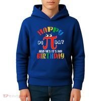 Happy Pi Day March 14th Birthday Funny Great Gift Kids Hoodie thumb 4