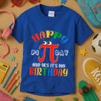 Happy Pi Day March 14th Birthday Funny Great Gift Kids T-Shirt thumb 3