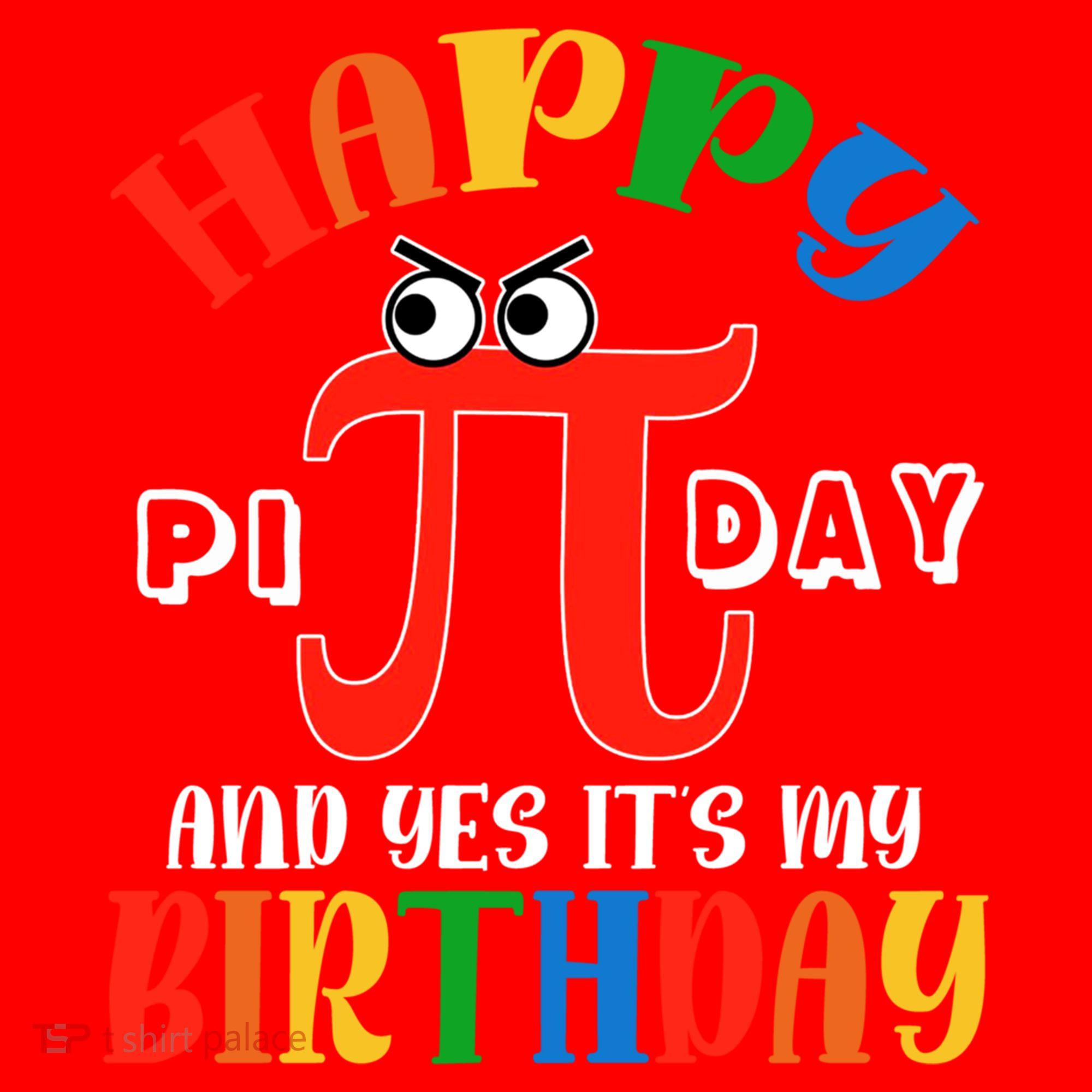 Happy Pi Day March 14th Birthday Funny Great Gift Santa Hat