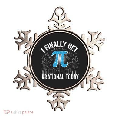 Happy Pi Day March 14 I Finally Get Irrational Today Ornament