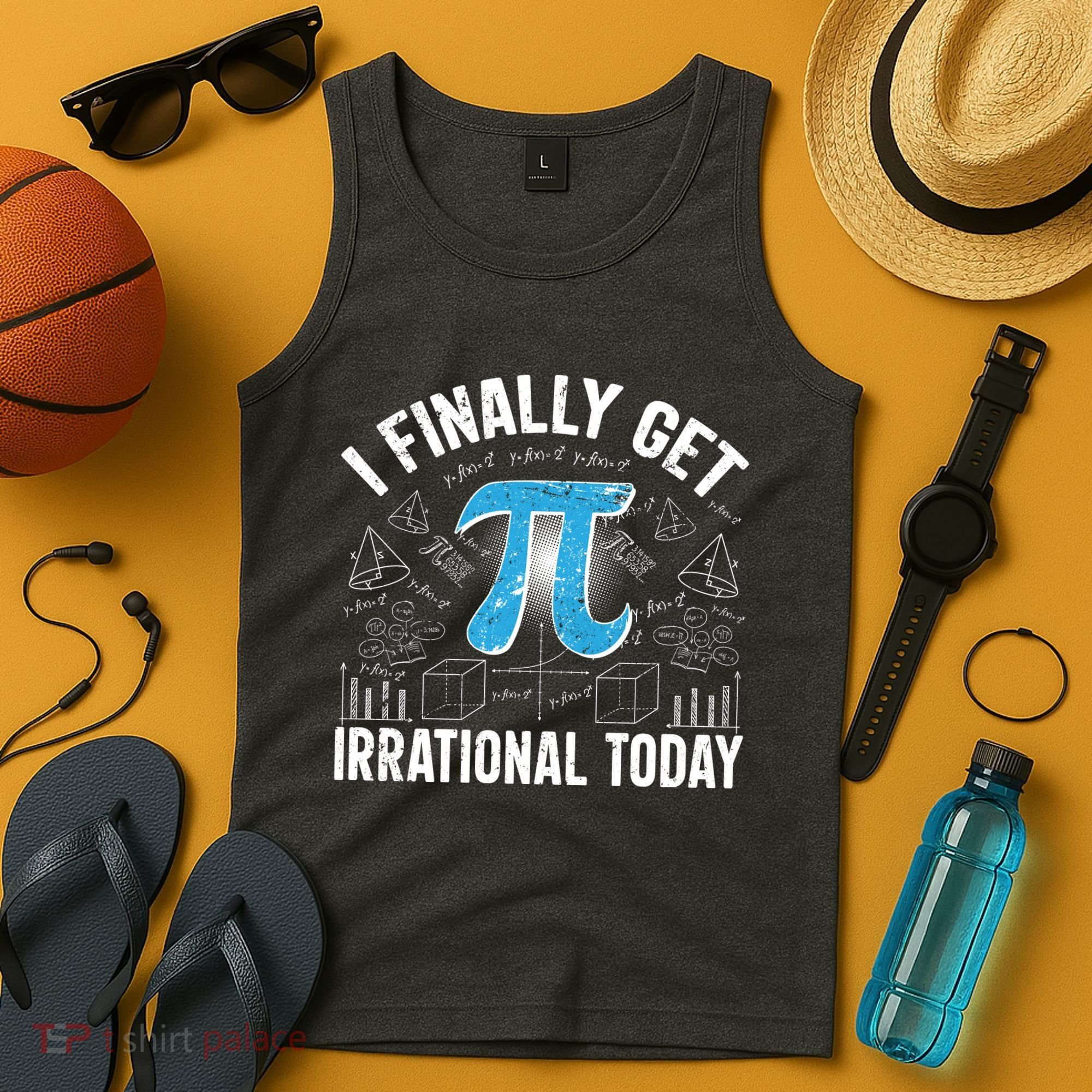 Happy Pi Day March 14 I Finally Get Irrational Today Tank Top