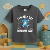 Happy Pi Day March 14 I Finally Get Irrational Today Toddler T-Shirt thumb 3
