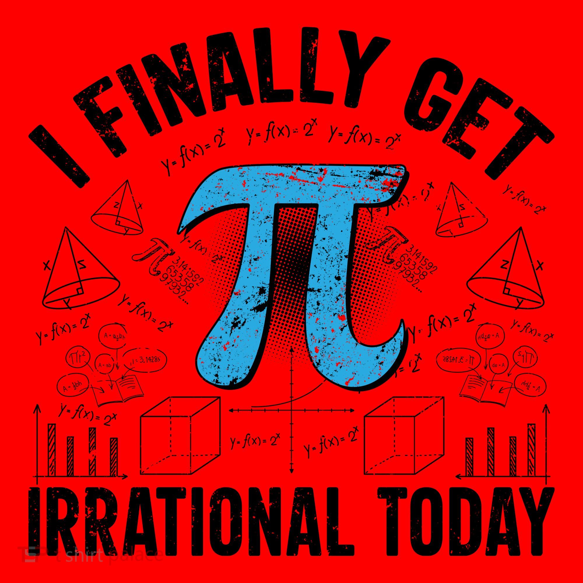 Happy Pi Day March 14 I Finally Get Irrational Today Santa Hat