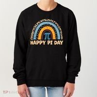 Happy Pi Day Leopard Rainbow Women's Sweatshirt thumb 0