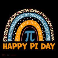 Happy Pi Day Leopard Rainbow Coffee Mug thumb 5