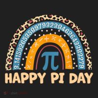 Happy Pi Day Leopard Rainbow Tumbler thumb 3
