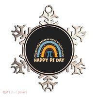 Happy Pi Day Leopard Rainbow Ornament thumb 0
