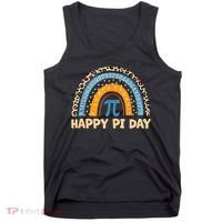 Happy Pi Day Leopard Rainbow Tank Top thumb 0