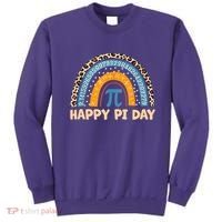 Happy Pi Day Leopard Rainbow Sweatshirt thumb 0