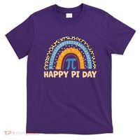 Happy Pi Day Leopard Rainbow T-Shirt thumb 0
