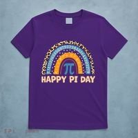 Happy Pi Day Leopard Rainbow T-Shirt thumb 5