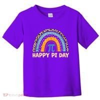 Happy Pi Day Leopard Rainbow Toddler T-Shirt thumb 0