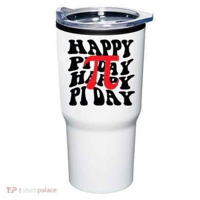 Happy Pi Day Retro Vintage Tumbler