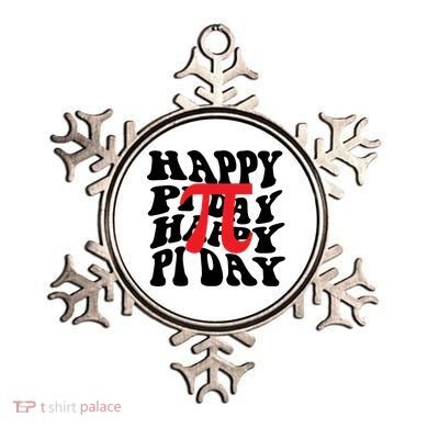 Happy Pi Day Retro Vintage Ornament