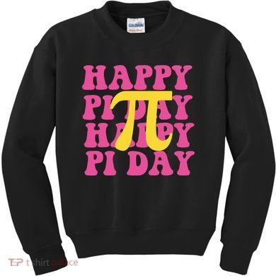 Happy Pi Day Vintage Kids Sweatshirt