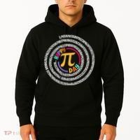 Happy Pi Day 3.14 Mathematic Math Teacher Gift Spiral Pi Day Hoodie thumb 2