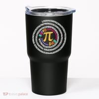 Happy Pi Day 3.14 Mathematic Math Teacher Gift Spiral Pi Day Tumbler thumb 0