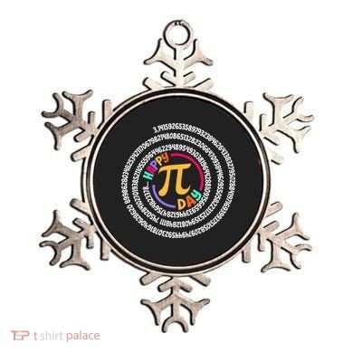 Happy Pi Day 3.14 Mathematic Math Teacher Gift Spiral Pi Day Ornament