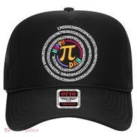 Happy Pi Day 3.14 Mathematic Math Teacher Gift Spiral Pi Day Hat thumb 0