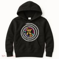 Happy Pi Day 3.14 Mathematic Math Teacher Gift Spiral Pi Day Kids Hoodie thumb 0