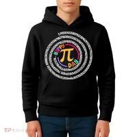 Happy Pi Day 3.14 Mathematic Math Teacher Gift Spiral Pi Day Kids Hoodie thumb 4