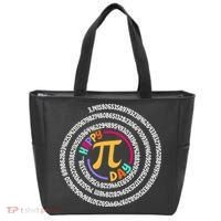 Happy Pi Day 3.14 Mathematic Math Teacher Gift Spiral Pi Day Tote Bag thumb 0