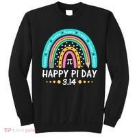 Happy Pi Day Mathematic Math Teacher Gift Rainbow Women Girl Sweatshirt thumb 0