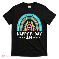 Happy Pi Day Mathematic Math Teacher Gift Rainbow Women Girl T-Shirt thumb 0