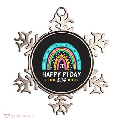 Happy Pi Day Mathematic Math Teacher Gift Rainbow Women Girl Ornament