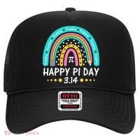Happy Pi Day Mathematic Math Teacher Gift Rainbow Women Girl Hat thumb 0