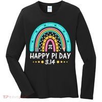 Happy Pi Day Mathematic Math Teacher Gift Rainbow Women Girl Women's Long Sleeve Shirt thumb 0