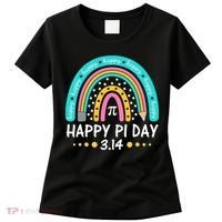 Happy Pi Day Mathematic Math Teacher Gift Rainbow Women Girl Women's T-Shirt thumb 0