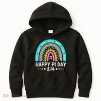 Happy Pi Day Mathematic Math Teacher Gift Rainbow Women Girl Kids Hoodie thumb 0