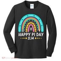 Happy Pi Day Mathematic Math Teacher Gift Rainbow Women Girl Kids Long Sleeve Shirt thumb 0