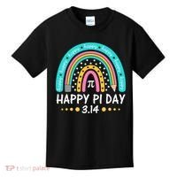 Happy Pi Day Mathematic Math Teacher Gift Rainbow Women Girl Kids T-Shirt thumb 0