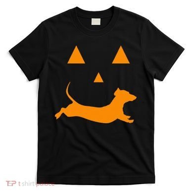 Halloween Pumpkin Dachshund Jackolantern Costume T-Shirt