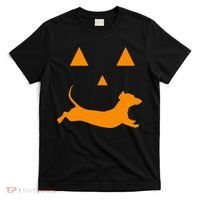 Halloween Pumpkin Dachshund Jackolantern Costume T-Shirt thumb 0