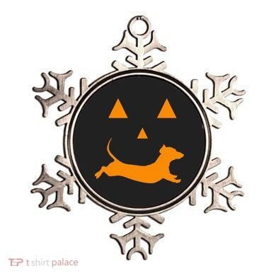 Halloween Pumpkin Dachshund Jackolantern Costume Ornament