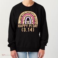 Happy Pi Day Rainbow March 14th Women's Sweatshirt thumb 0