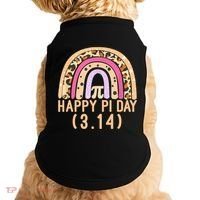 Happy Pi Day Rainbow March 14th Doggie Tank thumb 0