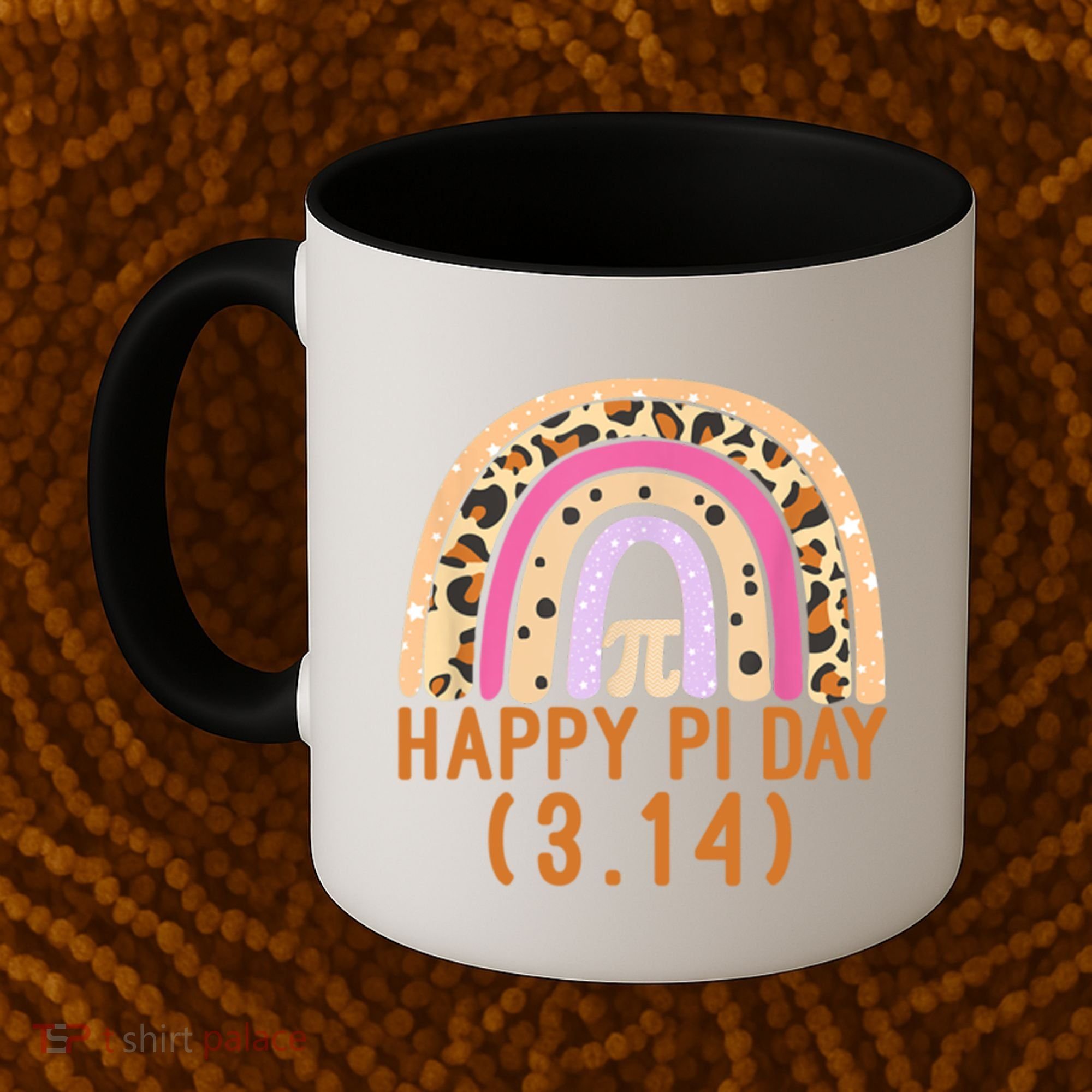 Happy Pi Day Rainbow March 14th Coffee Mug