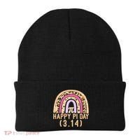 Happy Pi Day Rainbow March 14th Beanie thumb 0