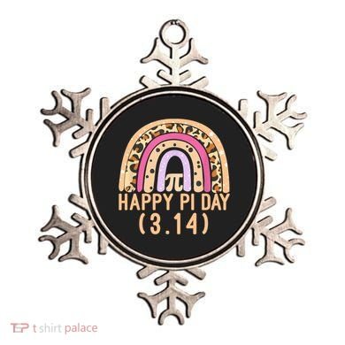Happy Pi Day Rainbow March 14th Ornament