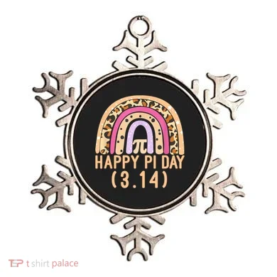 Happy Pi Day Rainbow March 14th Ornament