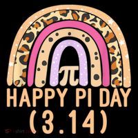 Happy Pi Day Rainbow March 14th Ornament thumb 1