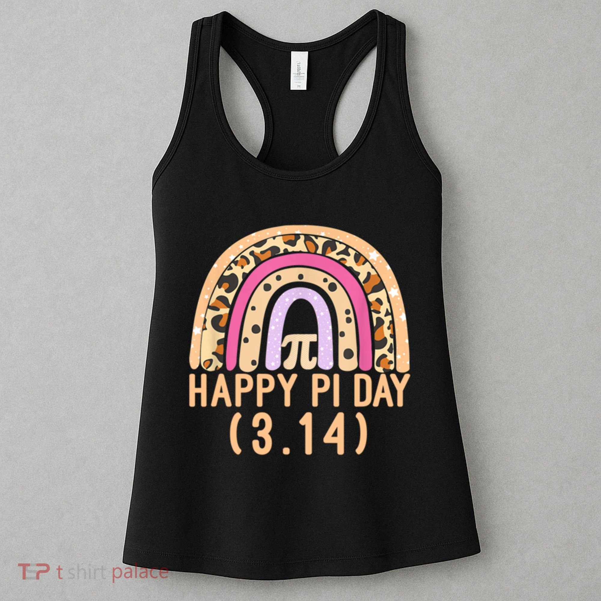 Happy Pi Day Rainbow March 14th Women's Tank Top
