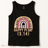 Happy Pi Day Rainbow March 14th Tank Top thumb 2