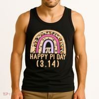Happy Pi Day Rainbow March 14th Tank Top thumb 3