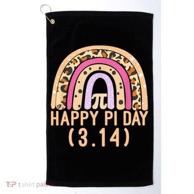 Happy Pi Day Rainbow March 14th Golf Towel